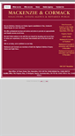 Mobile Screenshot of mackenzieandcormack.co.uk